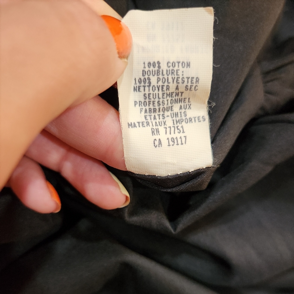Betsey Johnson RARE Butterfly Coat Scalloped Hem y2k Vintage - Picture 5 of 8